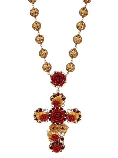 dolce and gabbana ring|dolce and gabbana cross necklace.